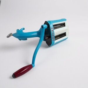 Vintage EMIDE No 5 Pasta Maker Blue Enamel Germany